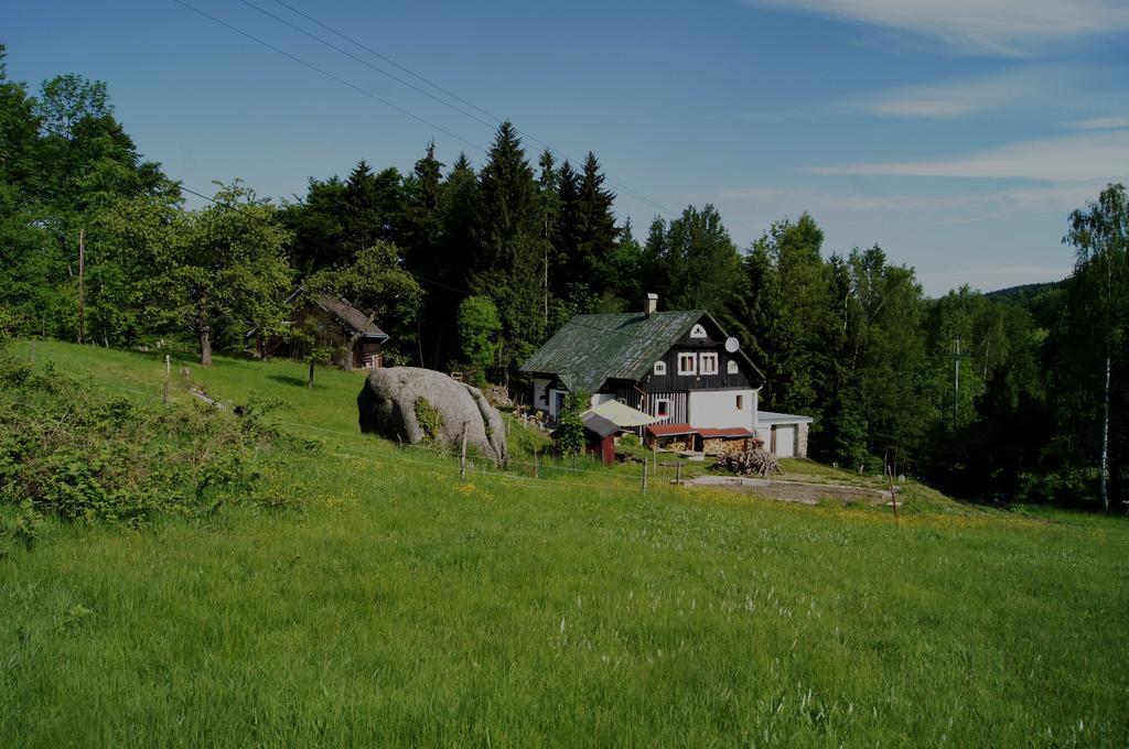 Na Slunecni Pohadkova Chaloupka Ve Sladke Dire Příchovice Exterior foto