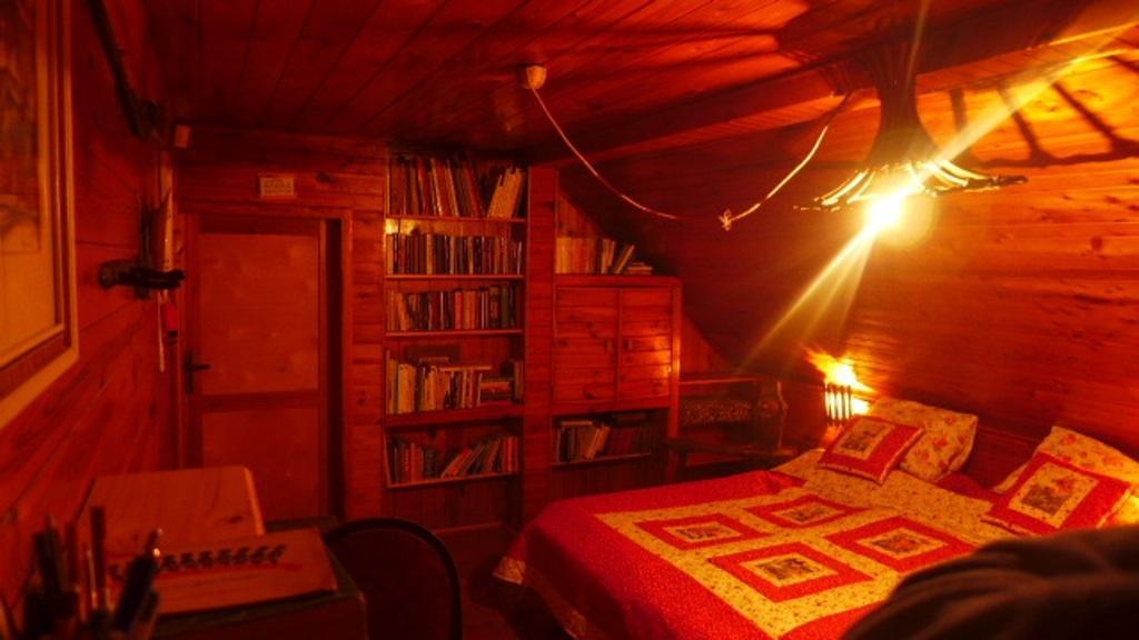 Na Slunecni Pohadkova Chaloupka Ve Sladke Dire Příchovice Exterior foto