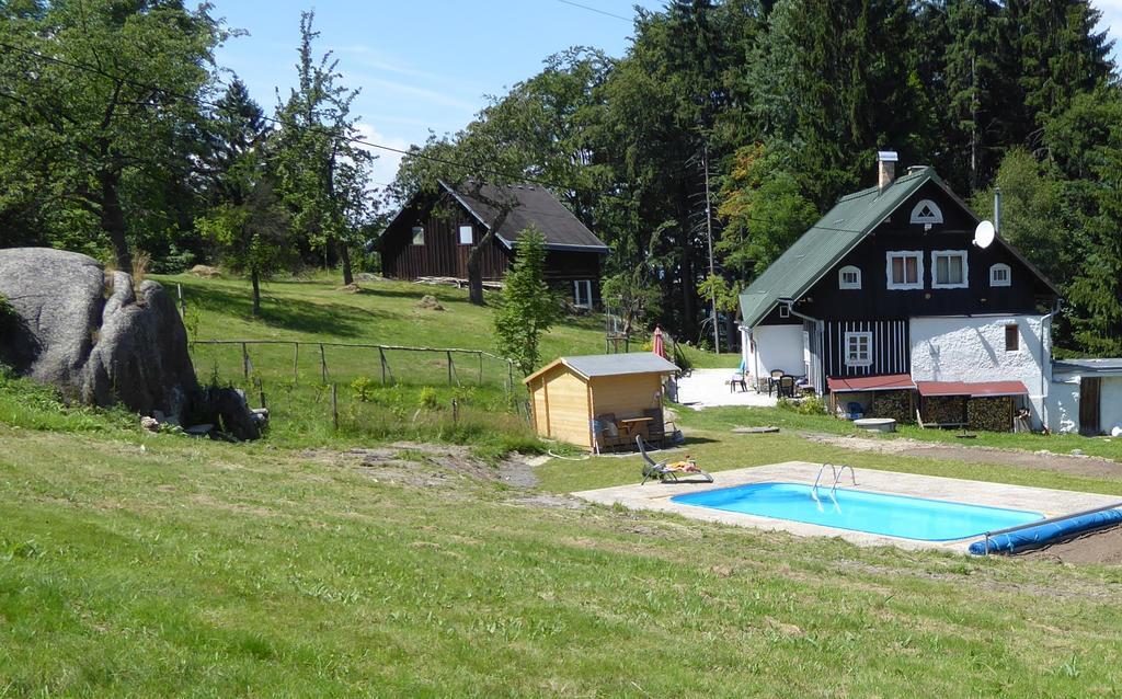 Na Slunecni Pohadkova Chaloupka Ve Sladke Dire Příchovice Exterior foto